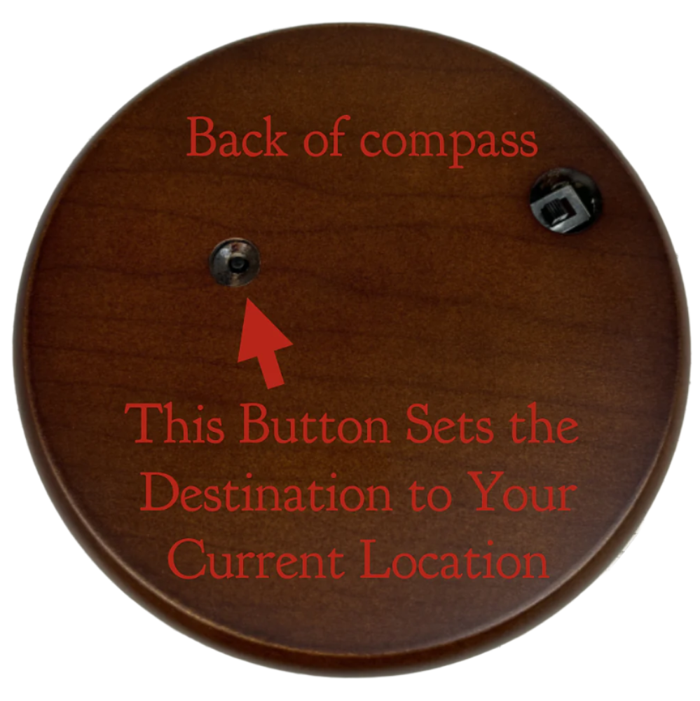 Compass reprogramming button GPS compass accessory